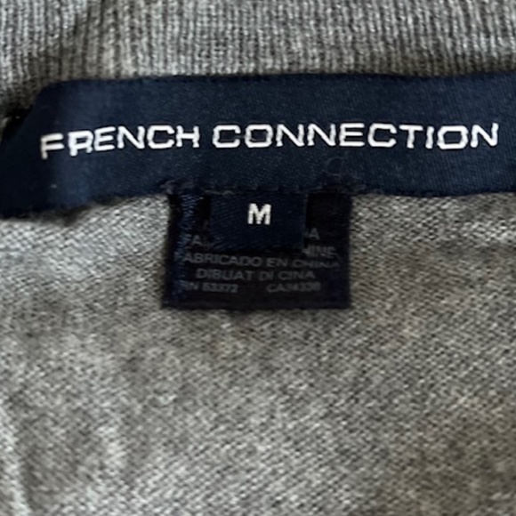 French Connection Bulldog Sequin Sweater Size M - Picture 8 of 10